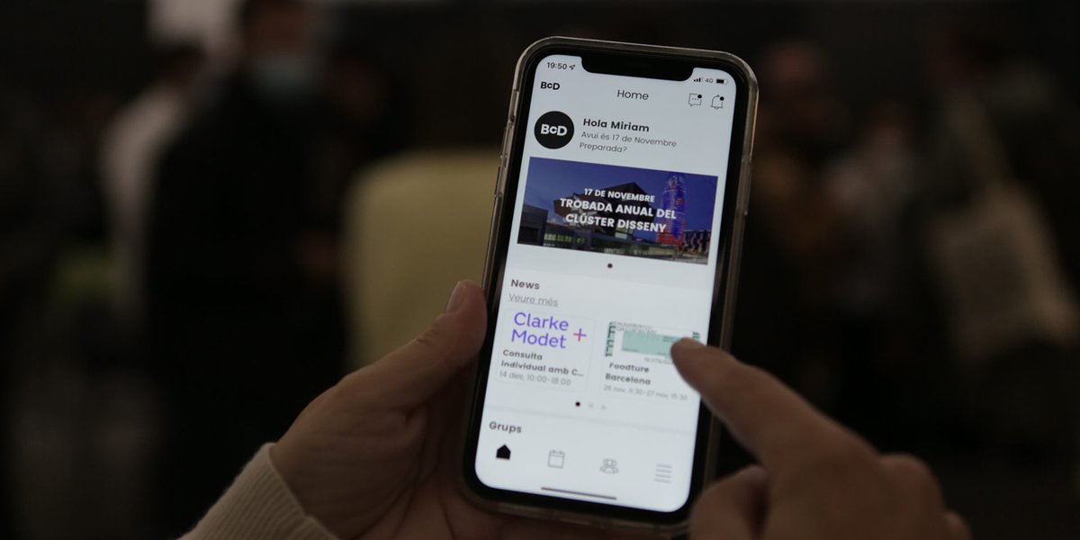 ineditinnova's tweet photo. 📣 Ser membre d’un clúster et permet crear sinergies, identificar tendències i generar experiències innovadores.
Ho confirma la nova app impulsada pel #ClústerDisseny de @BCD_barcelona destinada a connectar el sector. Felicitats per la iniciativa! 👏🏻 #DesignCircular https://t.co/eJySS1HM1E