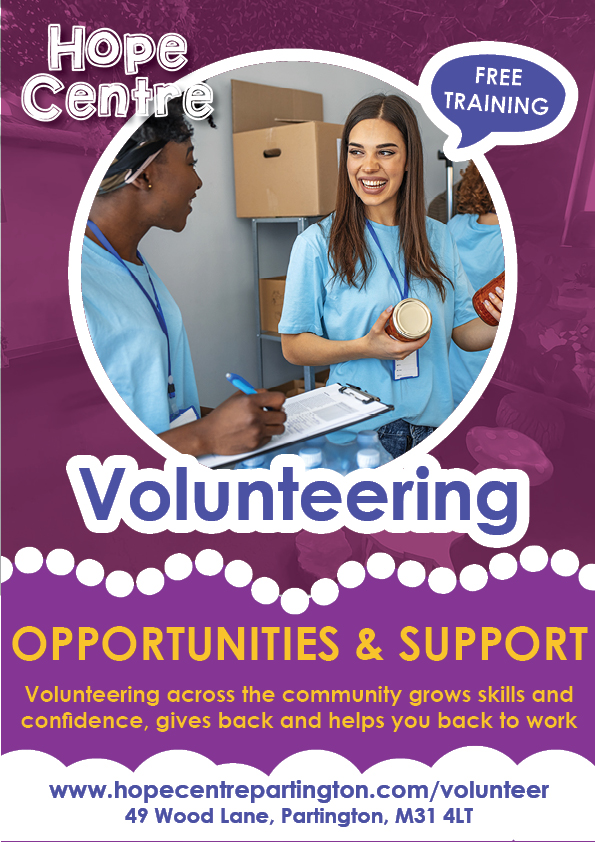 Looking for volunteer opportunities? Get in touch!