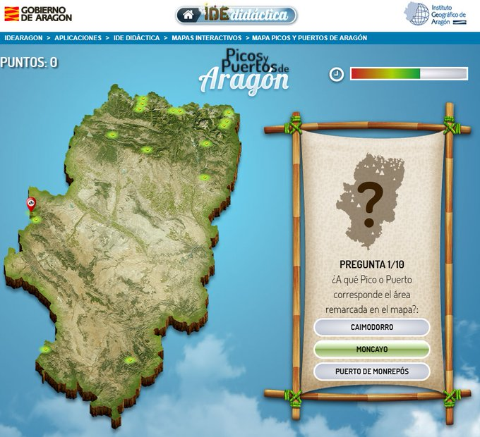 IGEAR_Aragon's tweet photo. 🏔️ ¿De verdad conoces los picos y puertos de #Aragón?
Con este #Geojuego de la #IDEDidáctica puedes ubicarlos y descubrir los que no conoces.
#MontañasAragón #Aragón #Ruta #Territorio #MapasInteractivos
¿Cuántos has adivinado?🔮😉
👉 https://t.co/qidqnSThTE https://t.co/UrYWUGFqQb