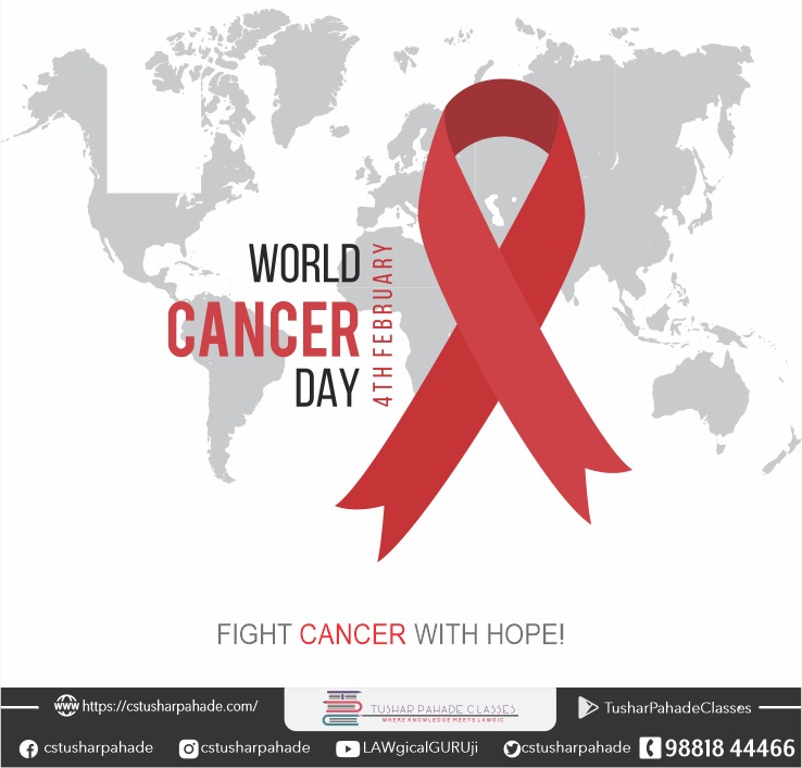 cstusharpahade's tweet photo. Fight Cancer With Hope!
WORLD CANCER DAY | 4th February
#WorldCancerDay #Cancer #FightWithCancer #BookMyLectures #BML https://t.co/9btY2pKw0m