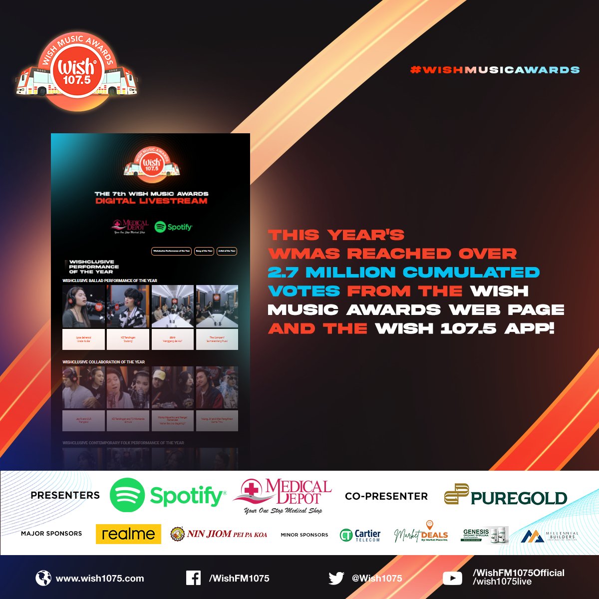 Wish FM 107.5 tweet media