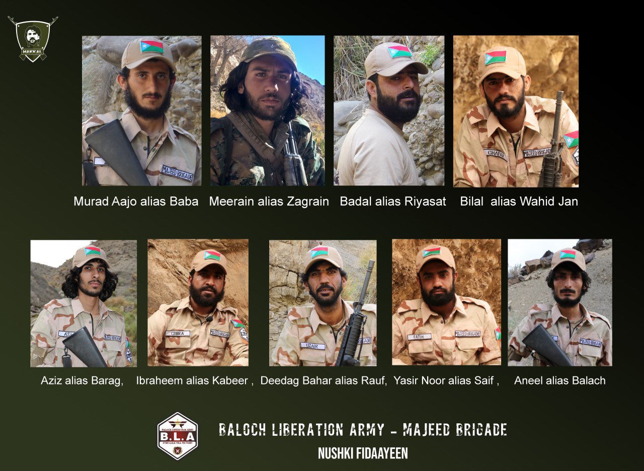 Aditya Raj Kaul on Twitter: &quot;Baloch Liberation Army in a fresh statement to  Pakistan media says that their operation in #Noshki has been completed with  9 Baloch rebels dead while the operation