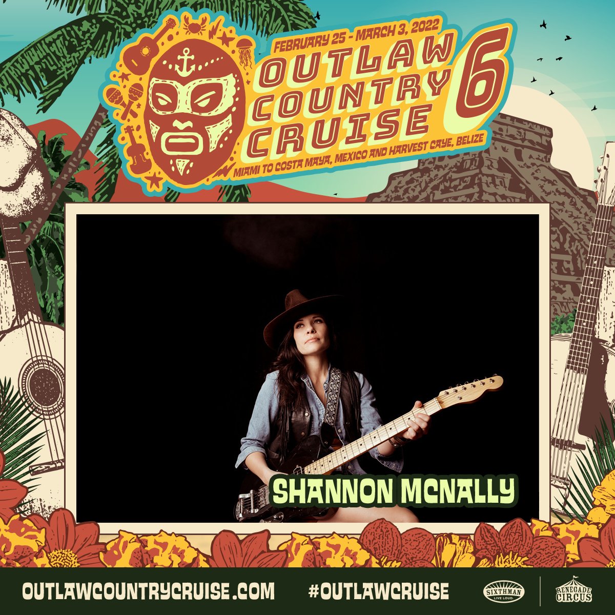 Can’t wait for the Outlaw Cruise! It’s right around the corner. I’m ready for some music and some sun. 

@sxmoutlaw @outlawcruise @officialwaylon #WaylonJennings #TheWaylonSessions #Americana #CompassRecords #BlueRoseMusic #Women #ShannonMcNally #country  #countrymusic