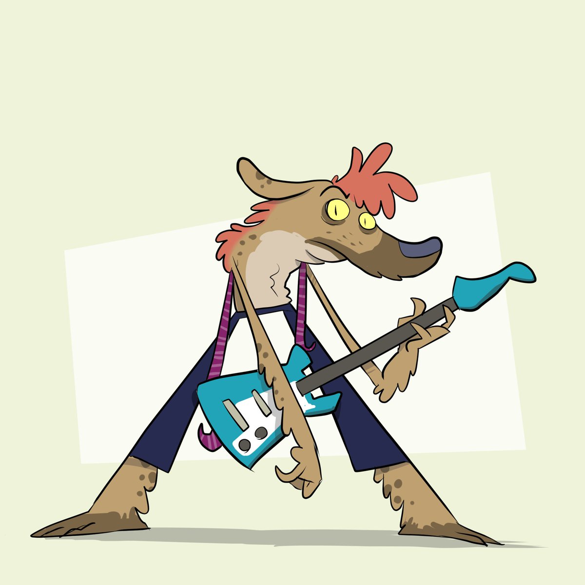 david_buist's tweet photo. More animals playing music today. Time for some guitar.
#guitar #characterdesign #drawing #animalband #funart #punkart #punk #digitalart https://t.co/RvwlQUrNV1