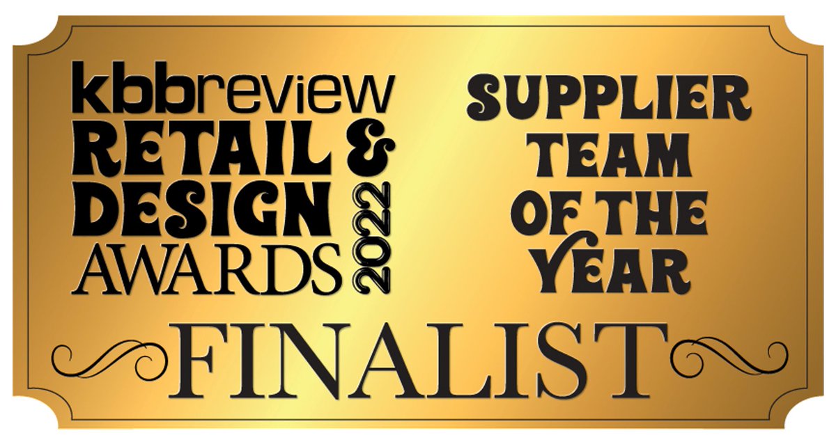 We're thrilled to be shortlisted in the upcoming kbbretail & design Awards. The event take place on 7th March in Birmingham, will we see you there?
#team #strongertogether #KBBAwards2022