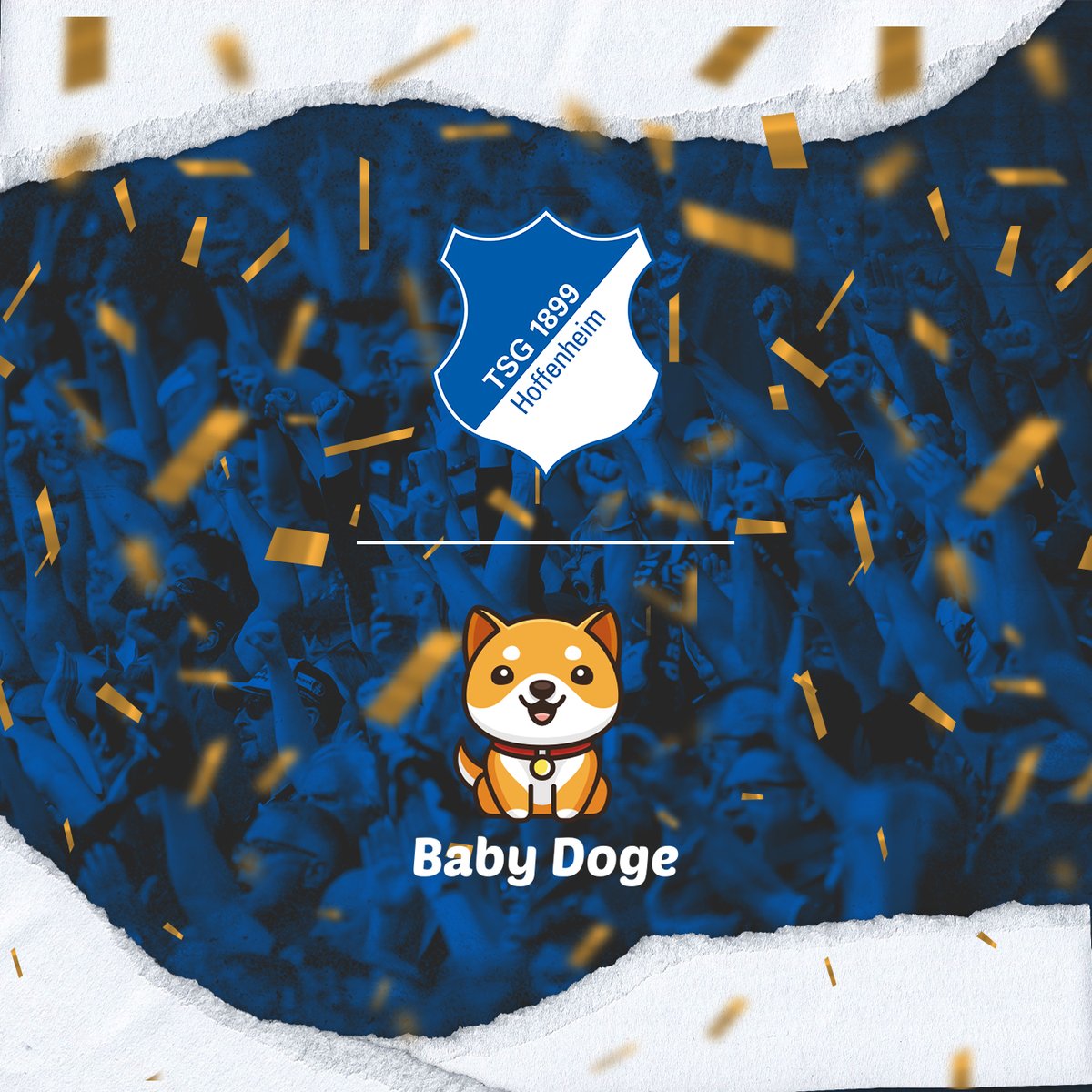 TSG Hoffenheim 🤝 @BabyDogeCoin

Leading crypto coin @BabyDogeCoin becomes an official partner of #TSG. Hoffenheim and #BabyDoge will collaborate on developing club specific NFTs 👥