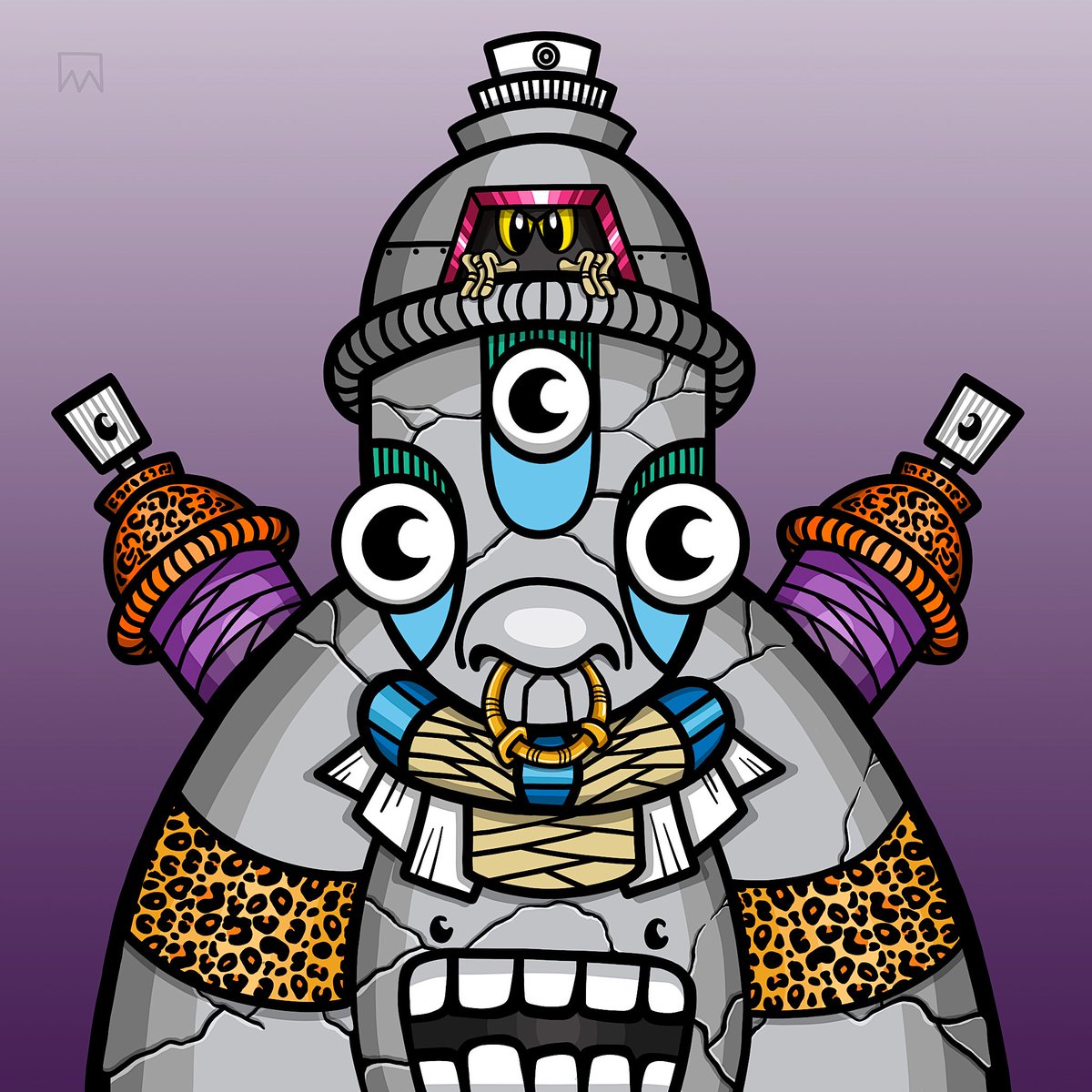 fizeeky's tweet photo. Loving these two new @FLUXTRIBE420 members I minted today. Can’t wait to get these two permanamed on the blockchain at branding college. Introducing the #BlueBandit and #OldSevenEyes
#flux #tezos #NFTCommunity #NFTCollection #NFTProjects https://t.co/XHjrApcvoV