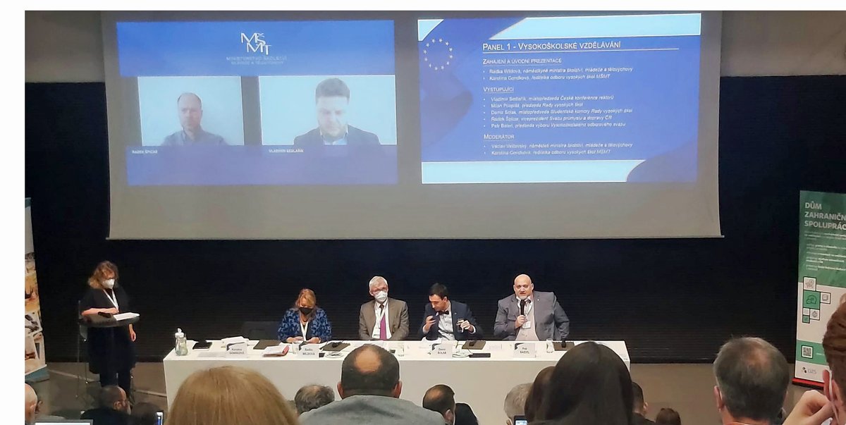 Kulatý stůl k přípravě předsednictví 🇨🇿 v radě 🇪🇺 řešil priority v oblasti vědy, výzkumu a inovací.
Předseda VŠ <a href="/odbory/">ČMKOS</a>  <a href="/barel4/">Petr Baierl</a>  vyzdvihl, mimo jiné, důležitost rozvoje digitalizace a také nutnosti úspěšného zavedeni  mikro-kreditů pro zvyšovaní konkurenceschopnosti VŠ...