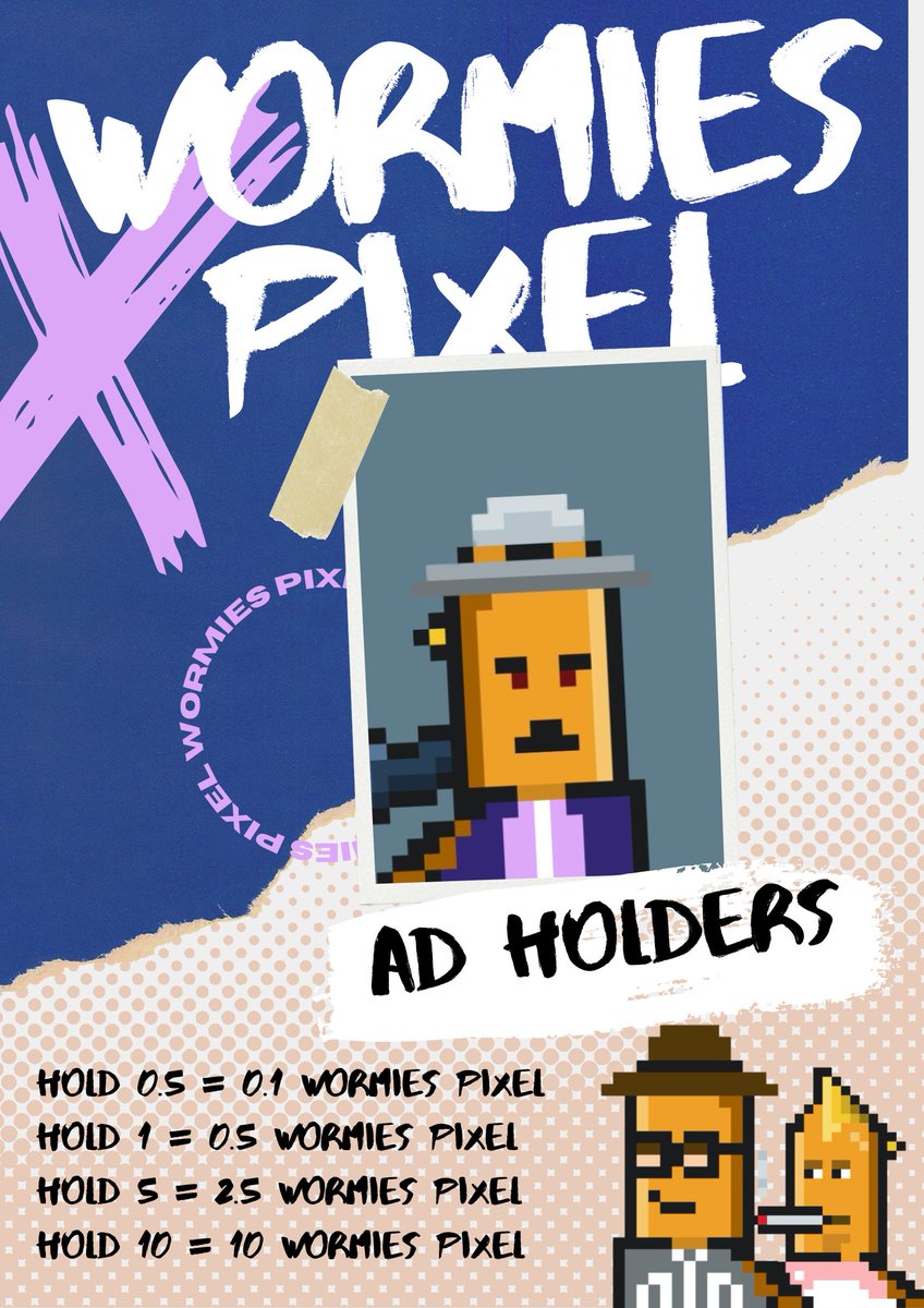 WormiesPixel NFT tweet media