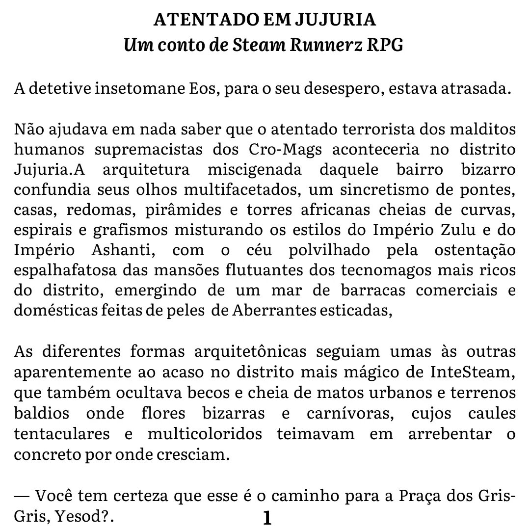 tionitro's tweet photo. Atentado em Jujuria - um conto de Steam Runnerz RPG - Mercenários Transhumanos da Era do Éter #steampunk #pbta #2d6world | Segue o fio das imagens! :) https://t.co/XG66bVhcCS