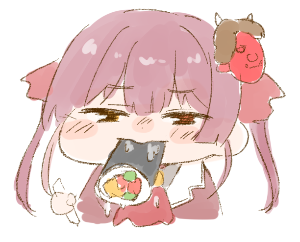 宝鐘マリン 「」|ねこやまのイラスト