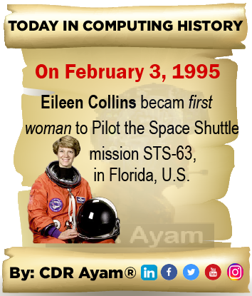 CDR_Ayam's tweet photo. Today in Computing History on 3rd February, by @CDR_Ayam
On February 3, 1995;
#cyber #AI #IoT #CyberSecurityAwareness #infosecurity #infosec #cybersecurity #CDRAyam #cybersecuritytips https://t.co/x7tWcEkQ4Z