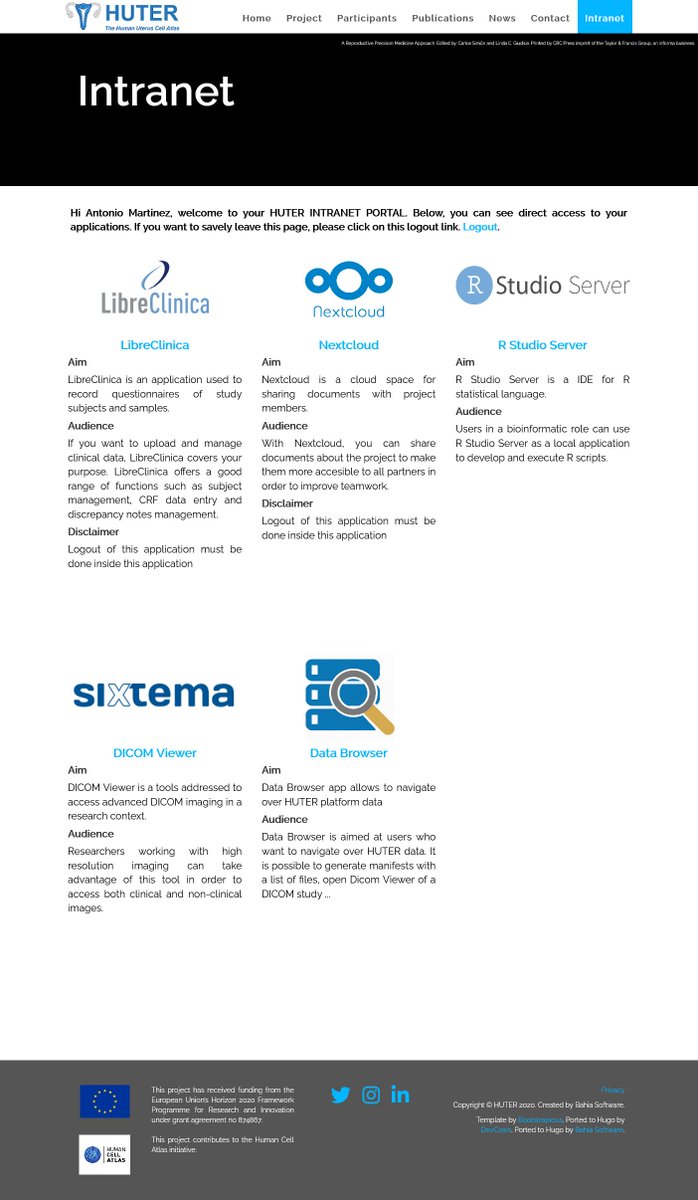 The “Visual system &amp; Digitalization software” has been successfully completed.
<a href="/EU_H2020/">Horizon 2020</a>_HCA <a href="/OrganoidAtlas/">Organoid Cell Atlas</a> <a href="/discovAIR_HCA/">discovAIR</a> <a href="/Hugodecaproject/">HUGODECA</a> <a href="/HiDiHlabs/">HiDiH</a> <a href="/EuropeScience/">Europe Science</a> <a href="/humancellatlas/">Human Cell Atlas</a> <a href="/igenomix/">IGENOMIX</a> <a href="/incliva_iis/">INCLIVA</a> <a href="/uppsalauni/">Uppsala universitet</a> <a href="/uniofeastanglia/">UEA</a> <a href="/bahiasoftware/">Bahía Software</a> <a href="/roserventotormo/">roser</a> @EU_H2020