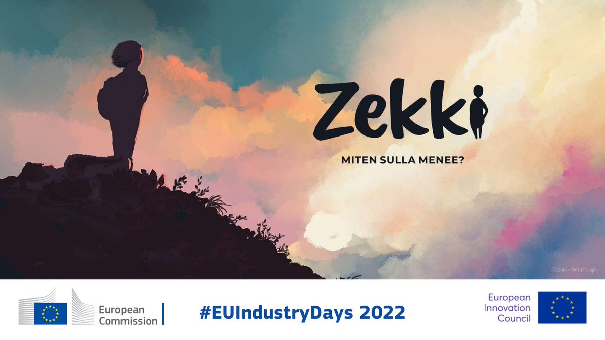 Coming from 🇫🇮 straight to #EUIndustryDays 2022 is ‘Zekki – What’s up?’! 🚀

This #diogochallenge winner has created a digital service 📲 that matches young people with diverse support services based on an online quiz.

Learn more &amp; register here 👉 eu-industry-days.ec.europa.eu