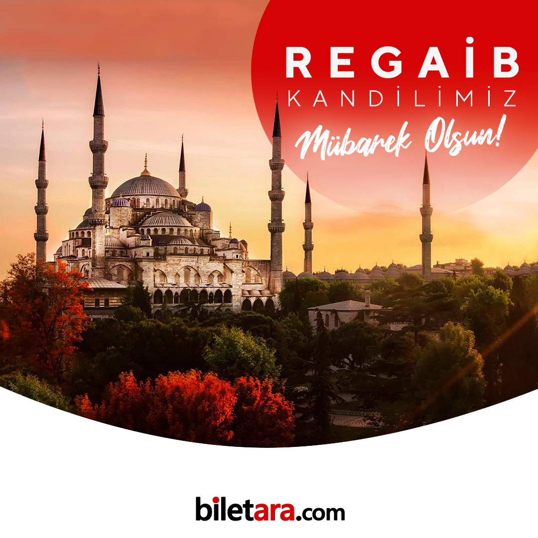 Regaib Kandilimiz Mübarek Olsun. 🌙 🙏🏻

biletara.com
"Aradığın Bilet Burada"

#biletara #biletaracom #regaip #regaipkandili #kandil #üçaylar #umut #dua #sevgi