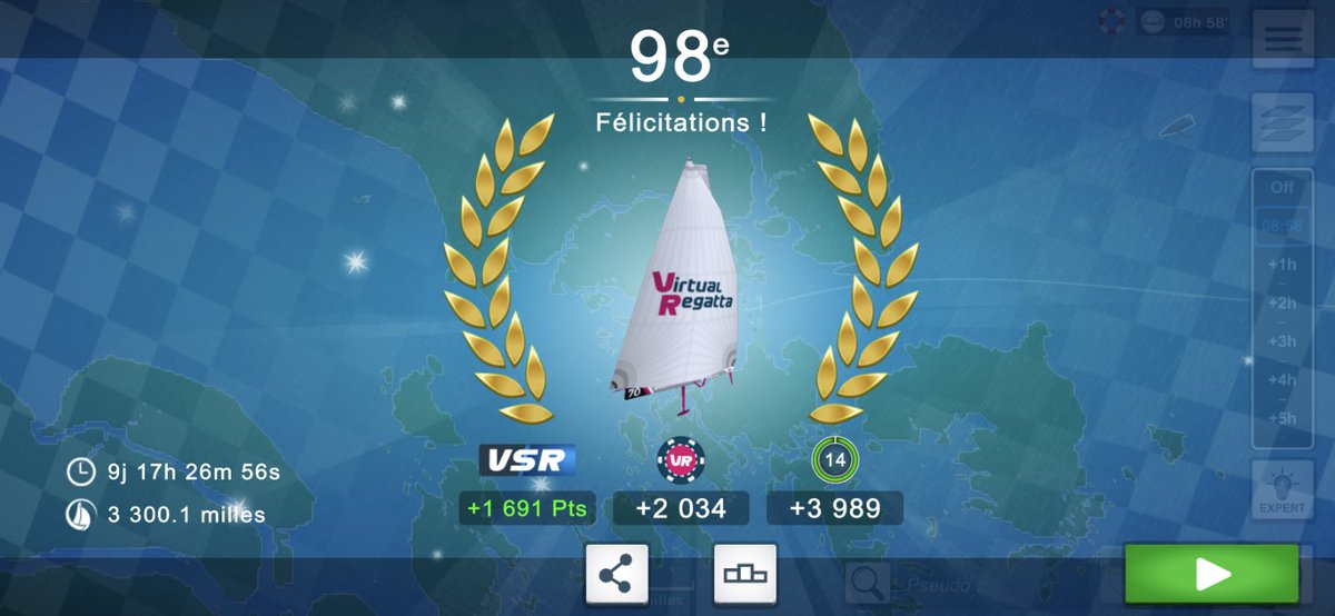 Javaisditnon's tweet image. Premier TOP100 depuis mon retour sur le jeu et mon intégration au sein de la TOP Team @Team_Vendee_TVD ! Un plaisir de (re)goûter à ces places