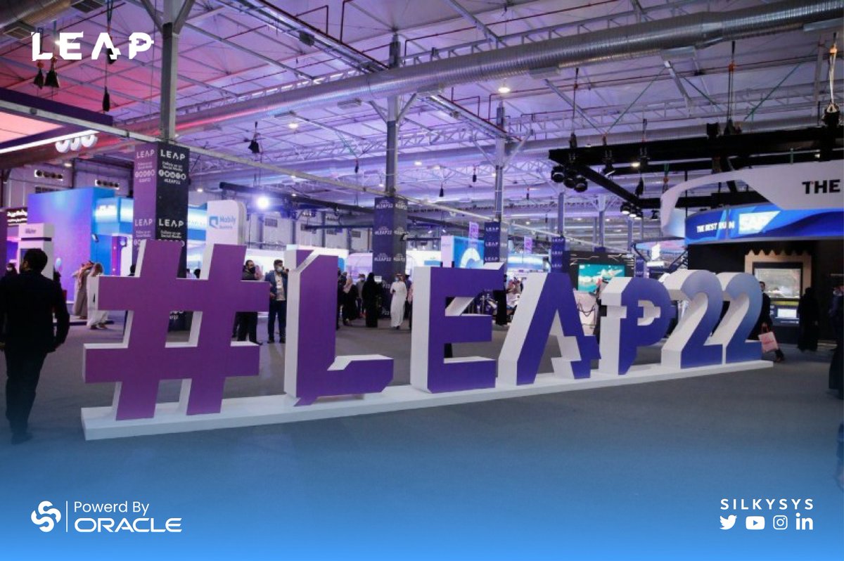 SilkySys's tweet image. looking forward to seeing you on the 3rd and last day...

#LEAP22 
#LEAP2022