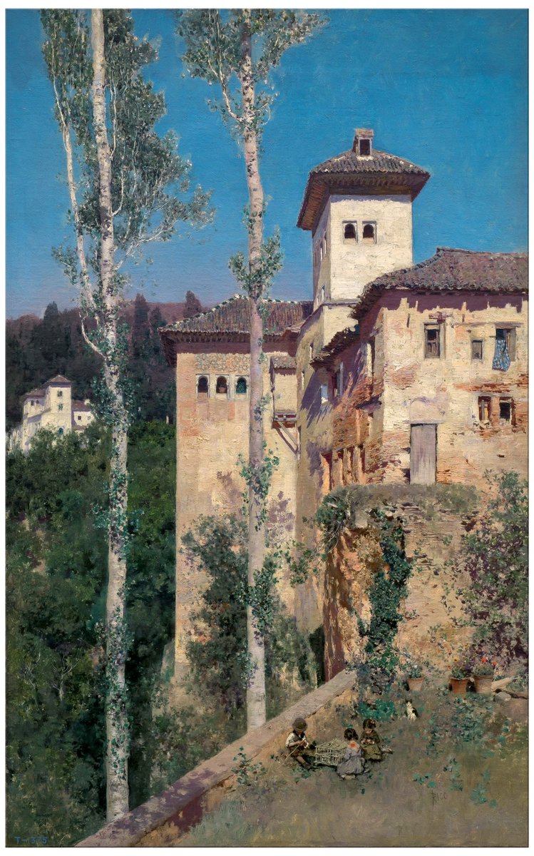 abrahamrammar's tweet photo. ¡Buenos días!

Martín Rico (El Escorial, Madrid, 1833 - Venecia, 1908).

‘La Torre de las Damas en la Alhambra de Granada’ (1871, óleo sobre lienzo, 63,5 x 40 cm).

Museo del Prado, Madrid.

#JuevesDeArquitectura https://t.co/eDxLdn2H7m