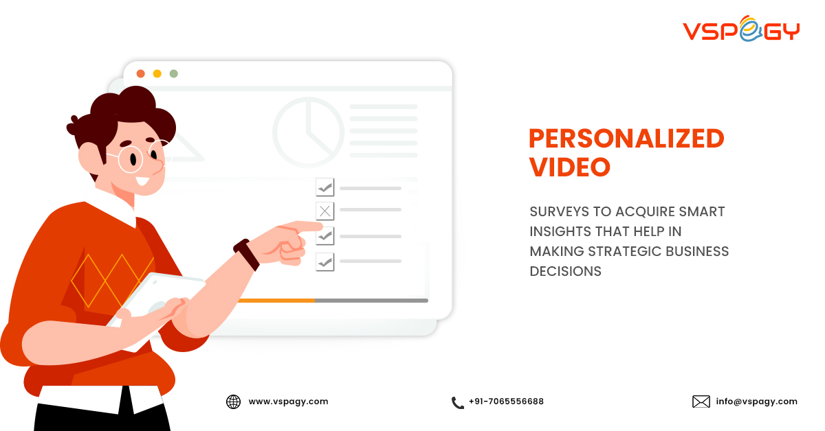 vspagy's tweet photo. Personalized Video survey allows you to collect qualitative insights about your customers. Measure customer feedback with CES, NPS and CSAT scores. To know more, contact us at https://t.co/Sqw4CTKjoH
#vspagy #personalization #interactivevideos #videomarketing #videocontent https://t.co/zOQ2HCoExG