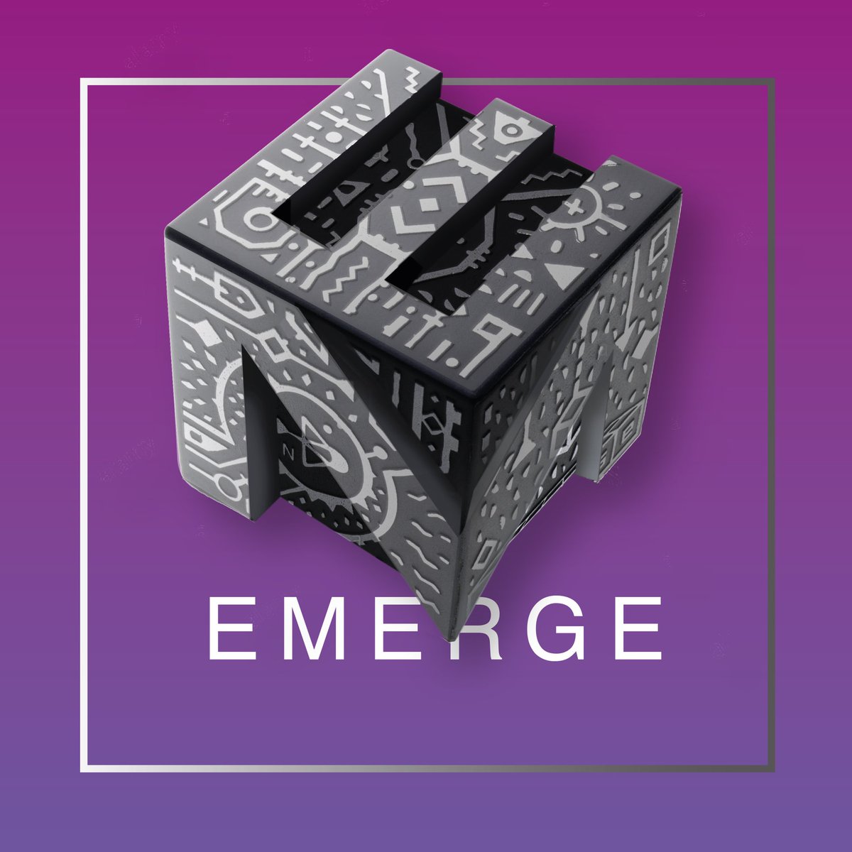 Emerge - introduction to AR #AugmentedReality STEAM project logo.

#TeacherLife #DesignLife #logo_design #DesignThinking #logo #teacher