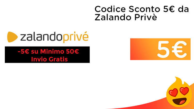 Pepper.it on X: #OFFERTE Codice Sconto 5€ da Zalando Privè ➡️    / X