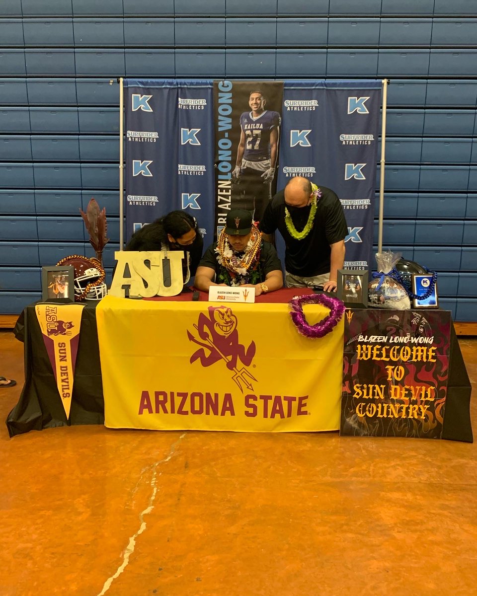 Onto the next chapter.📝⁦@CoachRodASU⁩ ⁦<a href="/aguanos/">Shaun Aguano 🔱 🏈🤙🏽🙏🏽</a>⁩ #Forksup🔱⁩