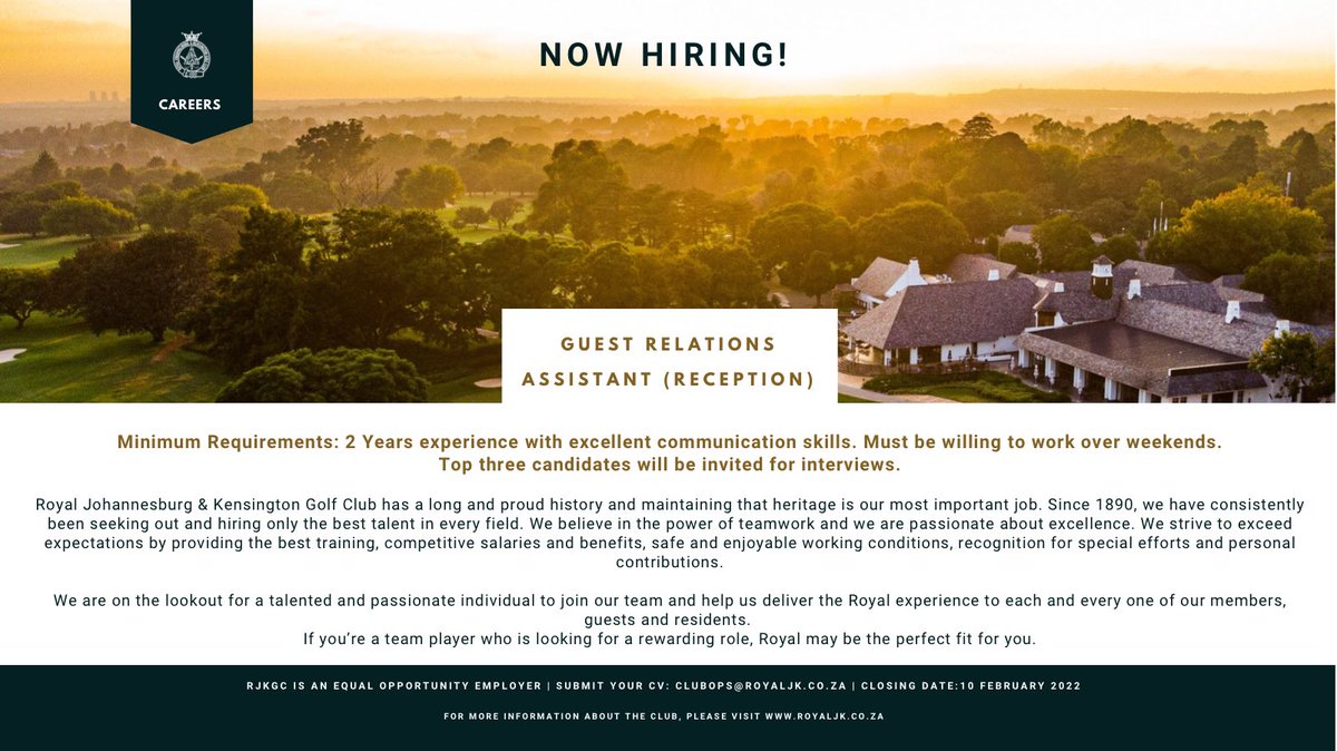 Royal Johannesburg tweet media