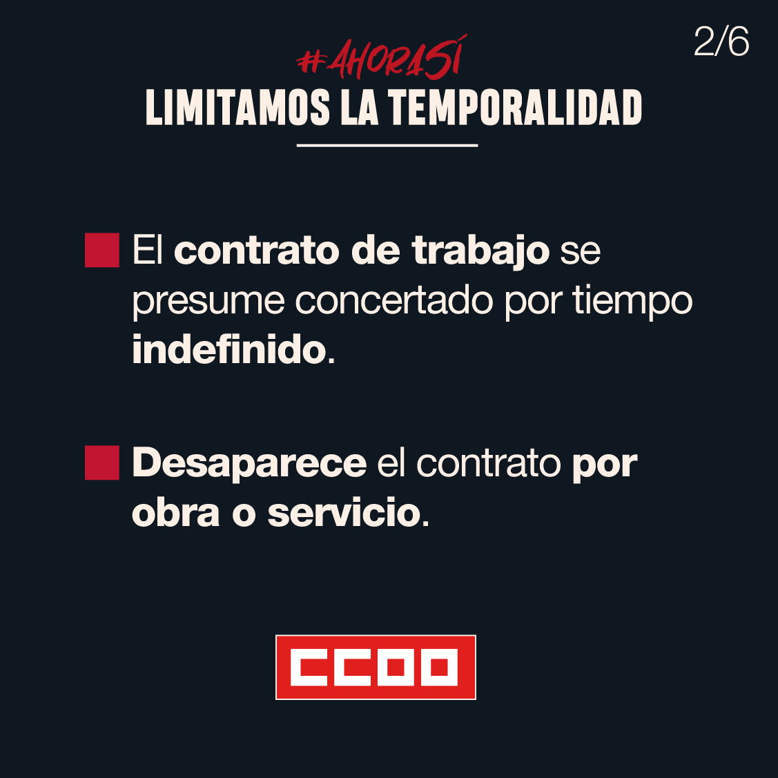 lainuka's tweet photo. ¿no estabas harta de contratos temporales que en realidad no lo eran? pues esta #ReformaLaboral lo regula ya en serio #NoNosFalleis y que sea un #FelizJueves @NataliaMontes85 @CCOOCyL @CCOO @JovenesCCOOCyL https://t.co/W44xJX1QZH