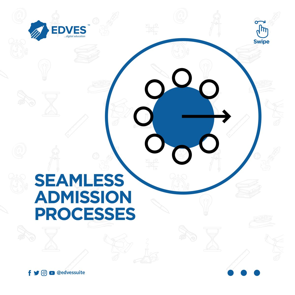 EdvesSuite's tweet image. Here are 3 things a Learning Management Software can help your School achieve.
It&apos;s time to leverage technology in automating all your School processes.
#edtech
#techproducts 
#educationandtechnology 
#digitizedlearning
#processautomation