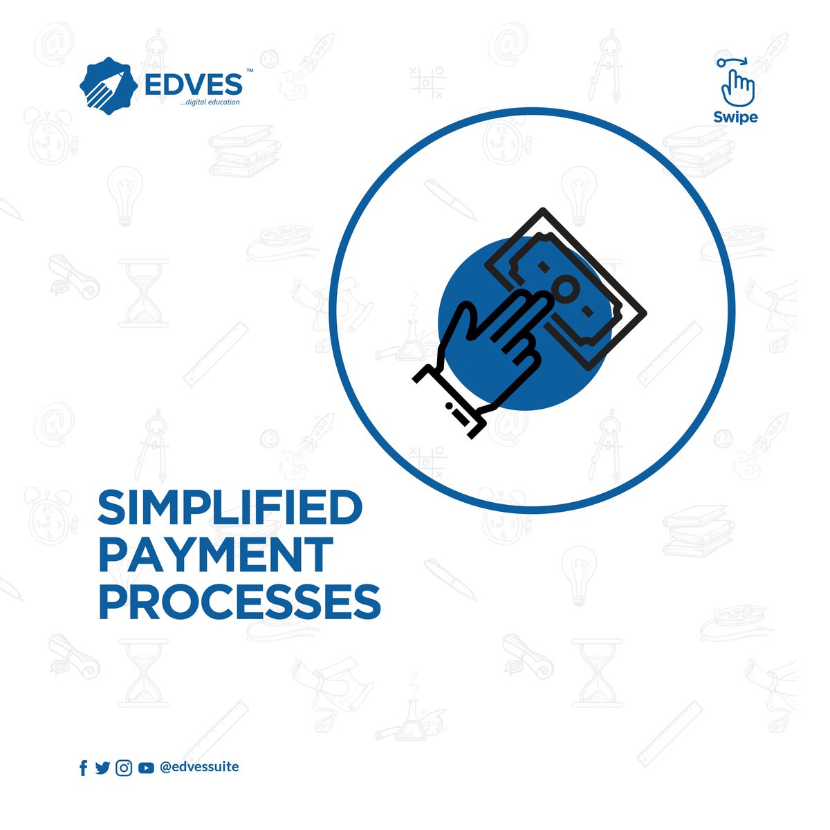 EdvesSuite's tweet image. Here are 3 things a Learning Management Software can help your School achieve.
It&apos;s time to leverage technology in automating all your School processes.
#edtech
#techproducts 
#educationandtechnology 
#digitizedlearning
#processautomation
