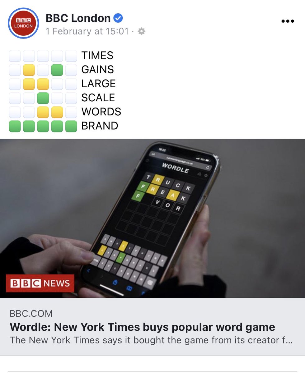 ella_dickinson's tweet photo. Props to the Social Media copywriter at @BBCNews @BBCLondonNews 👏🏼👏🏼👏🏼 https://t.co/GeDtVodBaU