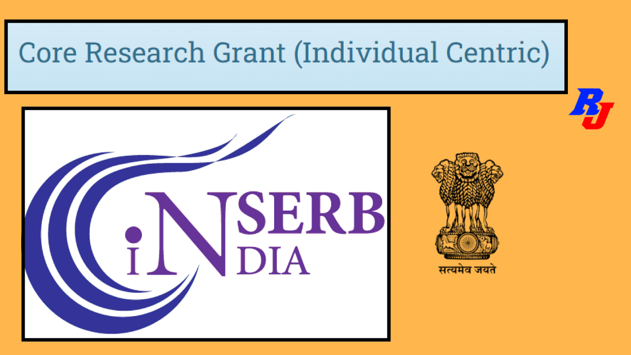 Core Research Grant proposals 2022 active researchers by SERB, India