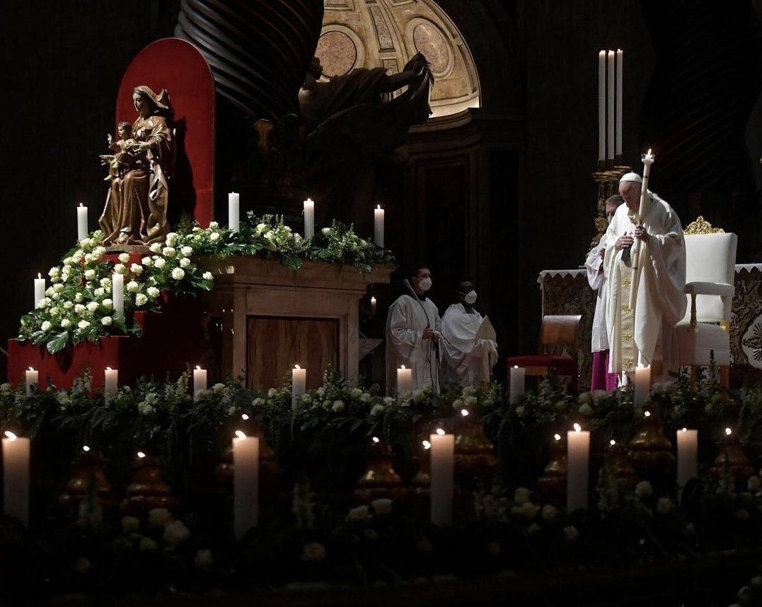 FESTA DA APRESENTAÇÃO DO SENHOR
XXVI DIA MUNDIAL DA VIDA CONSAGRADA
SANTA MISSA COM OS MEMBROS DOS INSTITUTOS DE VIDA CONSAGRADA
E DAS SOCIEDADES DE VIDA APOSTÓLICA
HOMILIA DO PAPA FRANCISCO
Basílica de São Pedro
Quarta-feira, 2 de fevereiro de 2022
m.vatican.va/content/france…