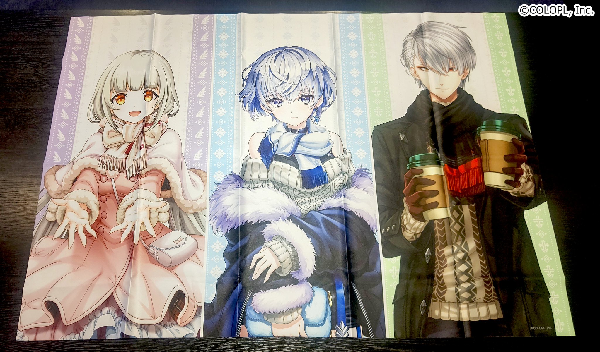 白猫プロジェクト おでかけウィンターくじ C ジュダ タペストリー F 