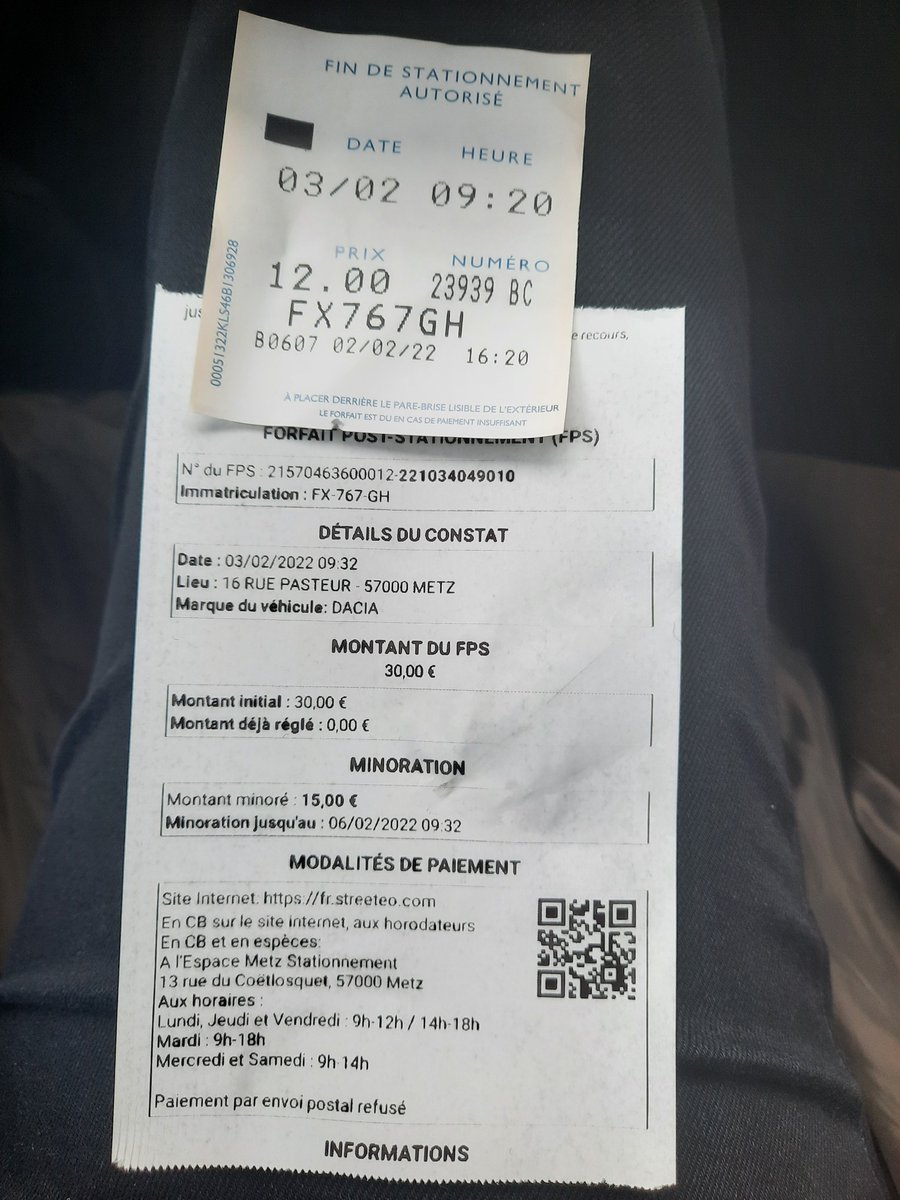 Farida Nouar (@nouar19) on Twitter photo Merci <a href="/Metz/">Thomas Metz🚶🏻</a> ! Seulement 12 minutes d'écart entre la fin de mon ticket et le FPS. Un plaisir ! Merci <a href="/Metz/">Thomas Metz🚶🏻</a> ! Seulement 12 minutes d'écart entre la fin de mon ticket et le FPS. Un plaisir !