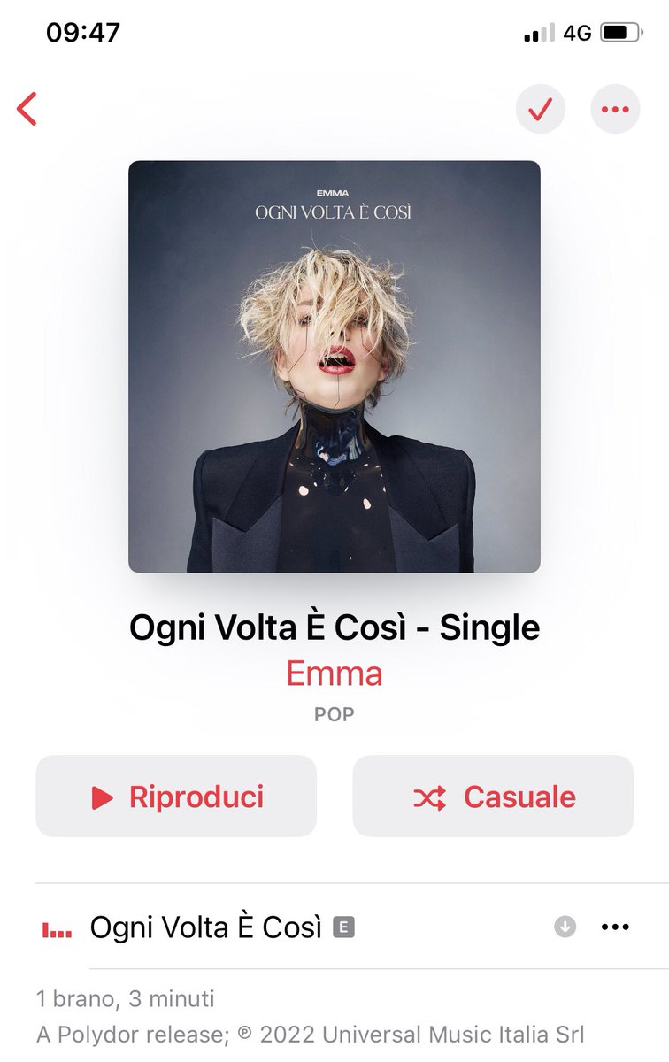 87_lvana's tweet photo. @MarroneEmma …come te nessuno mai… #ognivoltaècosi #Sanremo2022 🙌🏻🙌🏻❤️ https://t.co/kz16Ivwq6X
