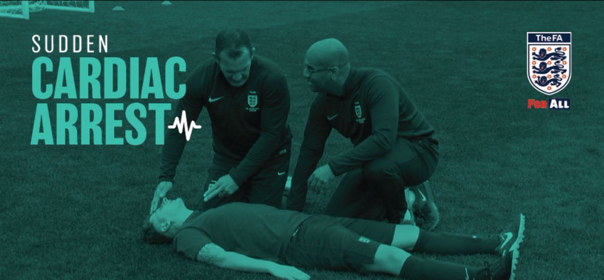 StaffordshireFA's tweet photo. SCA MODULE | A Sudden Cardiac Arrest can happen to anyone, at any time.

Learn how you can recognise and respond to this situation appropriately here ⬇

https://t.co/bqDqn7Un1Y

#FirstAidinFootball https://t.co/v3RaZyNd5U