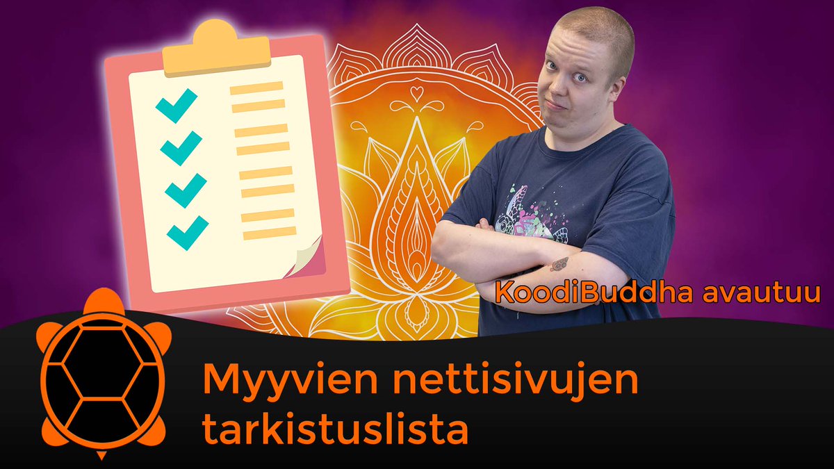 Omia kuvia näkyviin ja heti selväksi mitä yrityksesi tarjoaa! Kurkkaa Miikan vinkit talteen ja optimoi nettisivujasi ihan omatoimisesti olevaan myynnin tehokanuuna.

kooders.fi/blogi/myyvien-…

#myynti #tehostaminen #TeamKooders #blogi #vinkki #nettisivut <a href="/theKenkae/">Miikka Kostian</a>