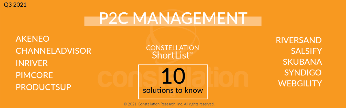 Constellation Research (@constellationr) on Twitter photo Did you see the companies listed on the NEW ShortList by @Dhinchcliffe? P2C Management bit.ly/3nrAp5b <a href="/akeneopim/">Akeneo: The Product Experience Company</a> @channeladvisor <a href="/inriver_PIM/">inriver</a> <a href="/pimcore/">Pimcore</a> <a href="/productsup/">Productsup</a> <a href="/RiversandMDM/">Riversand, a Syndigo company</a> <a href="/Salsify/">Salsify</a> <a href="/skubana_erp/">Skubana</a> <a href="/syndigoLLC/">Syndigo</a> <a href="/webgility/">Webgility</a> Did you see the companies listed on the NEW ShortList by @Dhinchcliffe? P2C Management bit.ly/3nrAp5b <a href="/akeneopim/">Akeneo: The Product Experience Company</a> @channeladvisor <a href="/inriver_PIM/">inriver</a> <a href="/pimcore/">Pimcore</a> <a href="/productsup/">Productsup</a> <a href="/RiversandMDM/">Riversand, a Syndigo company</a> <a href="/Salsify/">Salsify</a> <a href="/skubana_erp/">Skubana</a> <a href="/syndigoLLC/">Syndigo</a> <a href="/webgility/">Webgility</a>
