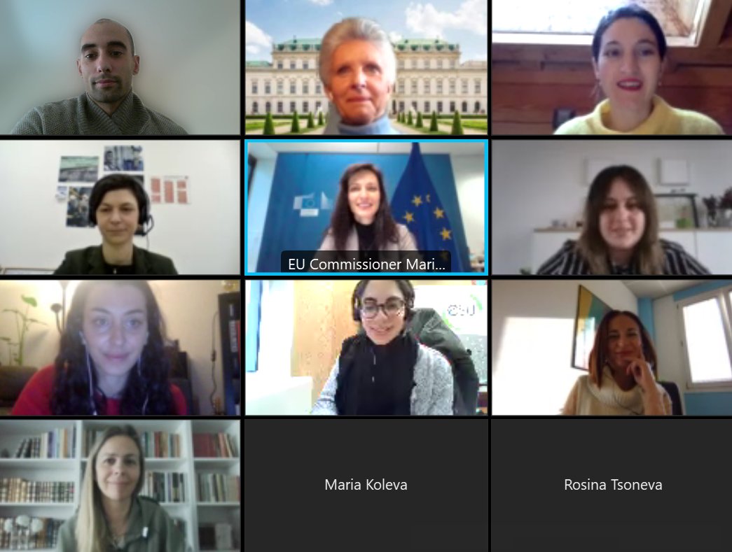 Lifelong Learning Platform (@lllplatform) on Twitter photo Today, LLLP delegation meets with EU Commissioner <a href="/GabrielMariya/">Mariya Gabriel</a> 🇪🇺🤩
Happy to openly discuss funding for EU NGOs💰, inclusive governance for the #EUEducationArea👥, the #Recovery 🦠, involvement of NGOs in the #EUEducationSummit📚, and the work around the@EYY2022 🙌
#LLL2030 Today, LLLP delegation meets with EU Commissioner <a href="/GabrielMariya/">Mariya Gabriel</a> 🇪🇺🤩
Happy to openly discuss funding for EU NGOs💰, inclusive governance for the #EUEducationArea👥, the #Recovery 🦠, involvement of NGOs in the #EUEducationSummit📚, and the work around the@EYY2022 🙌
#LLL2030
