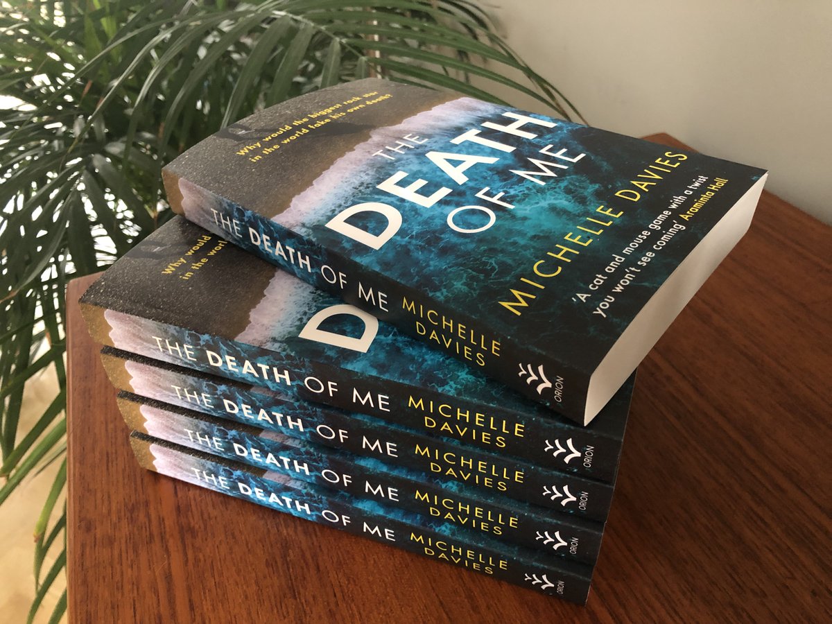 Today is the paperback publication of my SIXTH novel, #TheDeathOfMe. It was written in lockdown so I'm especially proud of it. To celebrate, I have FIVE signed &amp; dedicated copies to #giveaway. RT &amp; follow for your chance to #win. Open UK and Eire. Closes at midnight on 10/2/22.