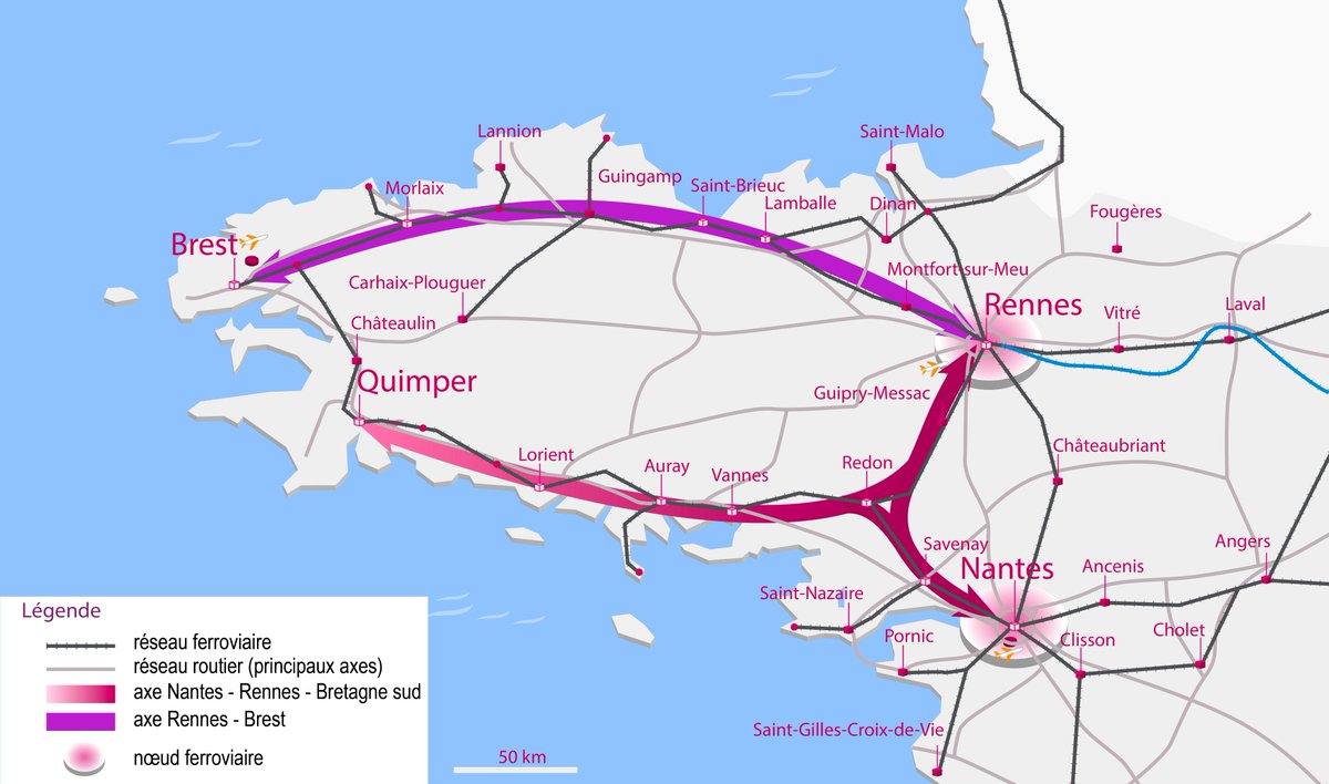Concevoir aujourd'hui pour demain : 📢donnez votre avis sur les nouvelles liaisons entre Rennes-Nantes et la Bretagne-sud et Rennes-Brest. <a href="/SNCFReseau/">SNCF Réseau</a> recueille l'avis de tous pour le 🚆 de demain, + rapide et + fréquent. #LNOBPL #Bretagne #Paysdelaloire 
lnobpl.fr
