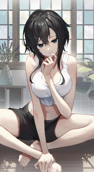 黒髪ちゃん 