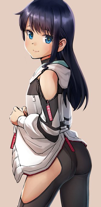 お願いしたら、むっちゃんがお尻を見せてくれました 