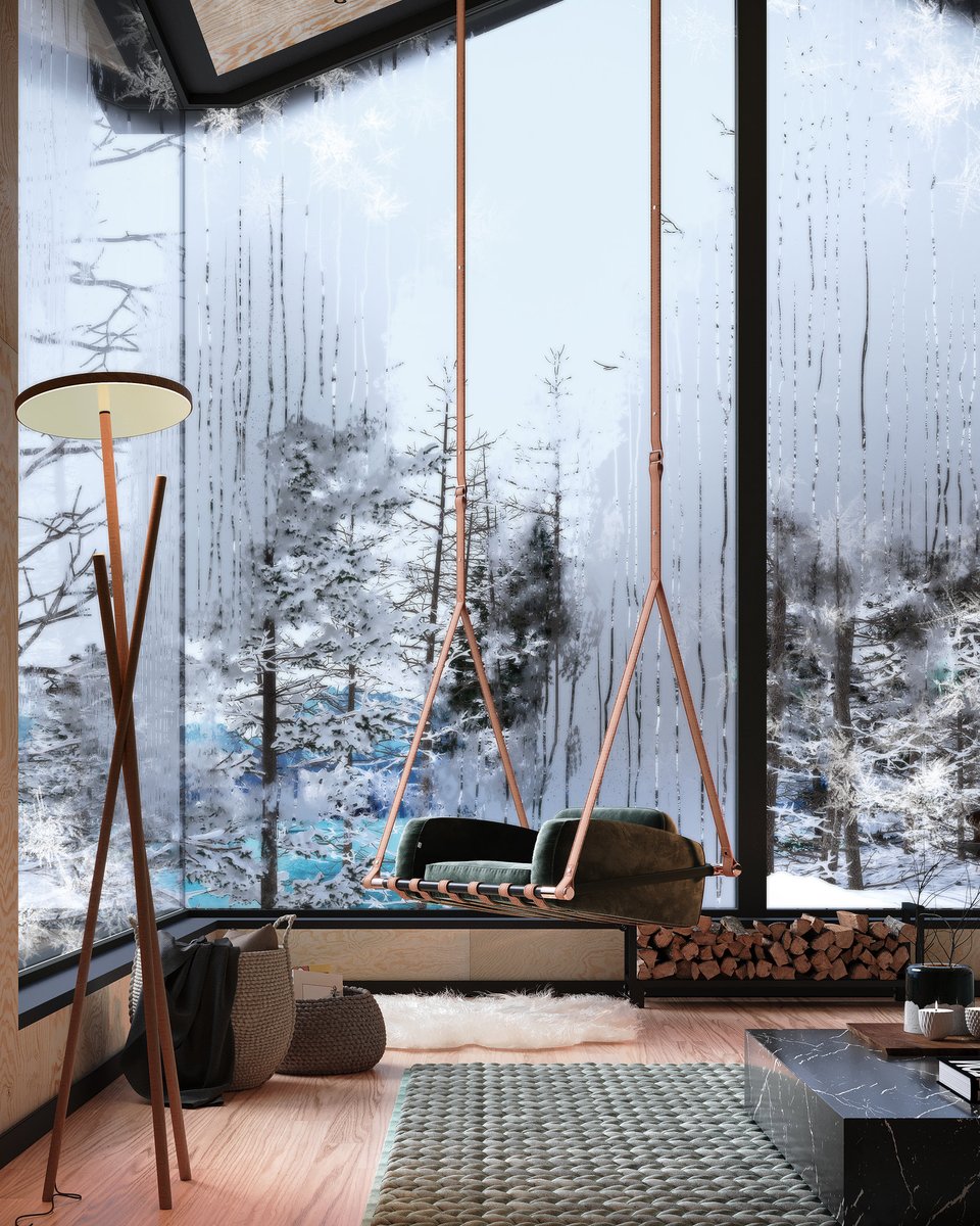 myface's tweet photo. Modern and exclusive chalet in Swiss Alps 
#winterdecor #wintertravel https://t.co/iyjlqrrH1d