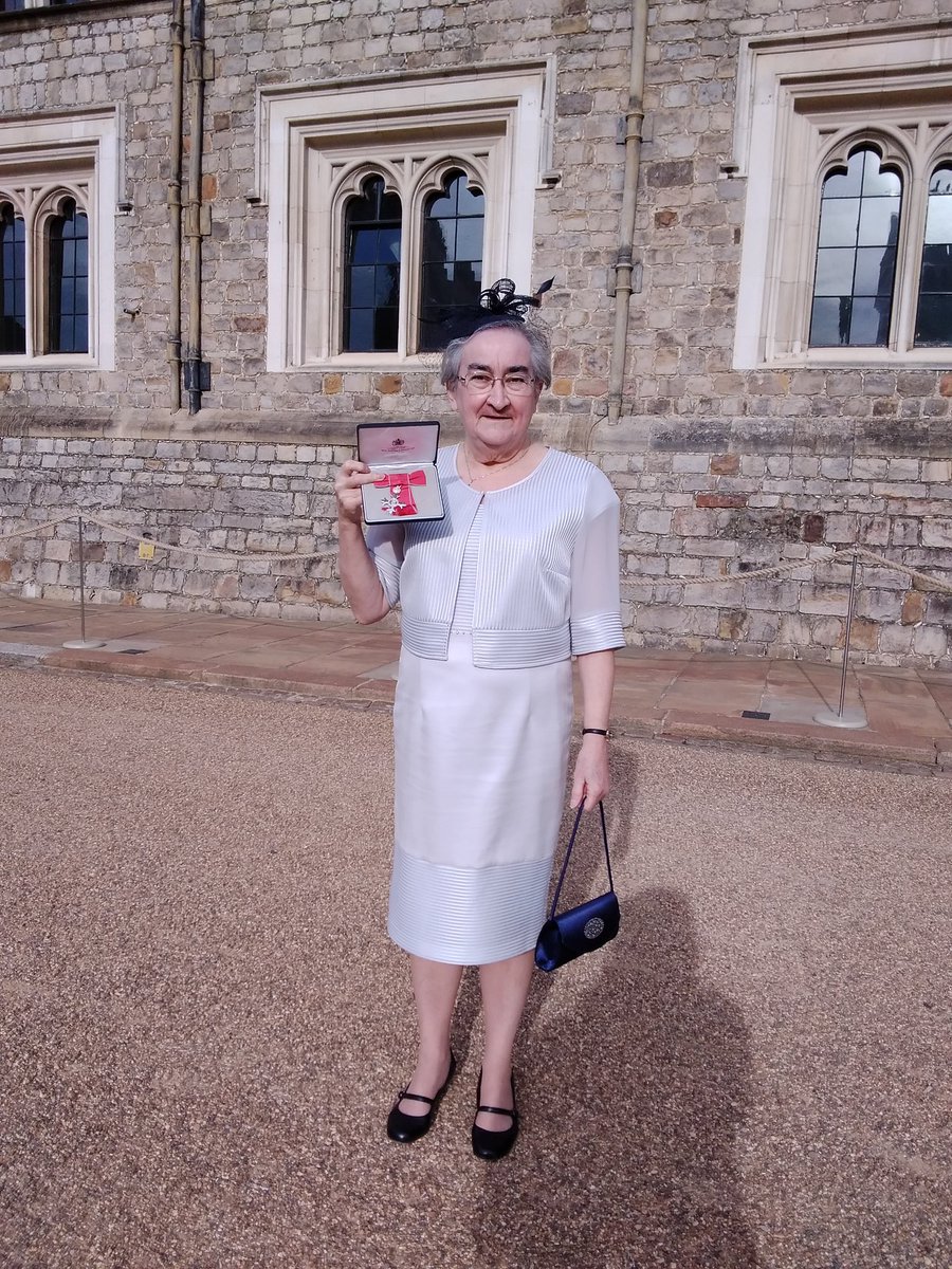 jocookson7's tweet photo. Rosemary Fletcher was presented with her MBE yesterday!
Very special day for one of our own!
Congratulations again Rosemary! @stirlingscouts @ScoutsScotland https://t.co/qtauSbHRnK
