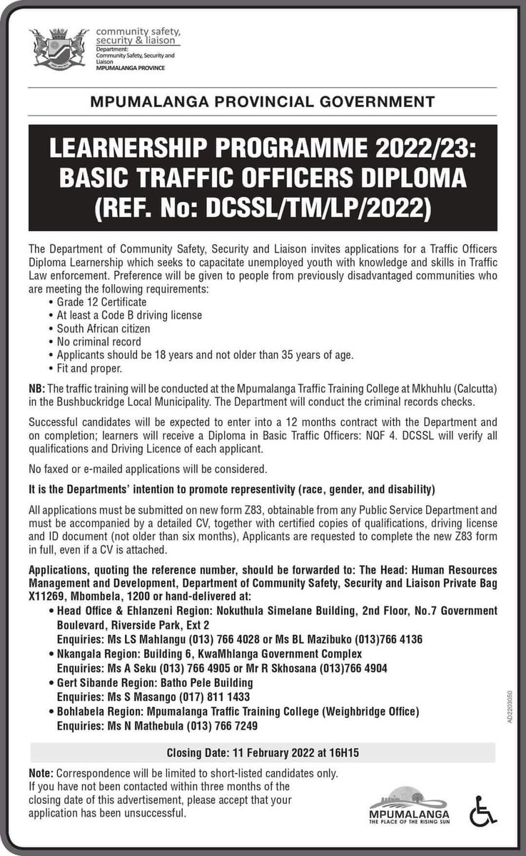 MetjahTebogo's tweet photo. Job vacancies ‼️ 
Please retweet ❤ 🙏 https://t.co/K3F5PbS8Rk