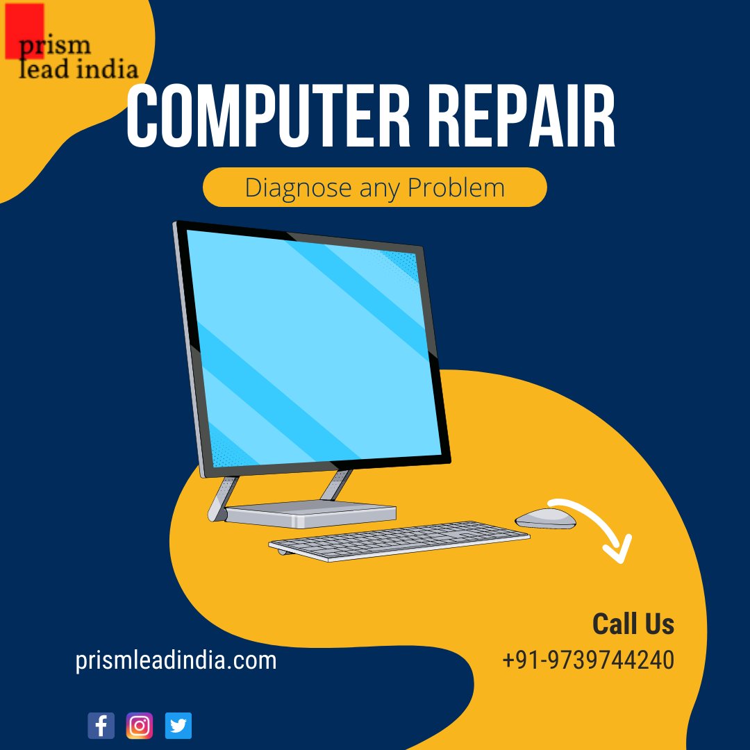 prismleadindia's tweet photo. Computer service with integrity, honesty &amp; professionalism.
Contact Us:
Phone: +91-9739744240
E-Mail:- info@prismleadindia.in
For more details about our services, visit our website:- https://t.co/XF4GivtJRO
#computerrepair #computer #computers #technology #datarecovery #Windows https://t.co/XkK3sc9U6J