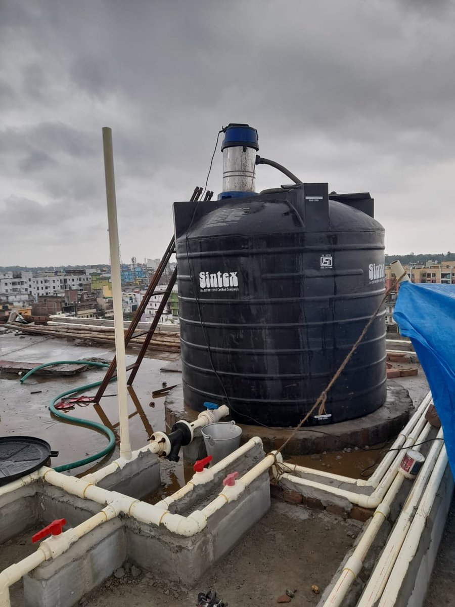 Shekhar_Tele's tweet photo. Here A tieup with #cisrohospital situated at Naya tola saguna more patna for the cleaning of their 2 PVC tanks(Capicity 5000 litre each) on quaterly basis...
A big thanks to Authority for giving us oppourtunity among 10 other tank cleaning service partner to clean the tanks.... https://t.co/NK1kB2f5bK