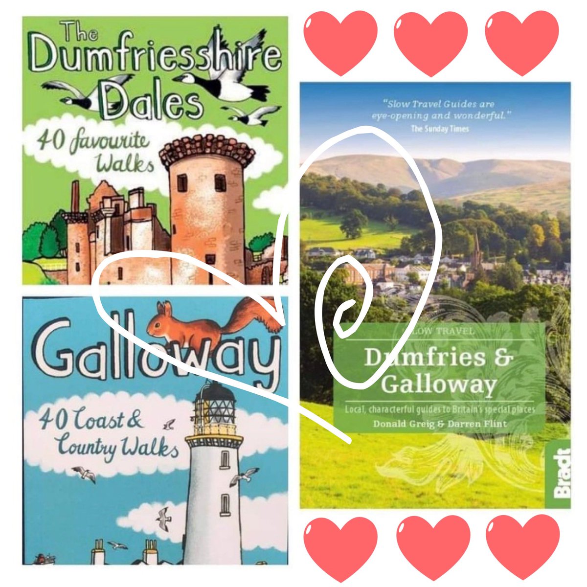 The perfect Valentine’s present for lovers of Dumfries and Galloway. Or for those trying to escape all the loved up hubbub! Available from loads of local outlets (feel free to give yourselves a plug here) and the usual online outlets. <a href="/BradtGuides/">Bradt Guides</a> @pocketmountains #visitscotland